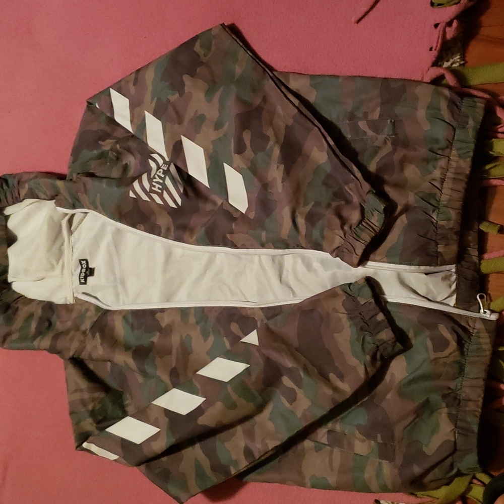 Kidbox Light Camo Jacket Size 16 Boys